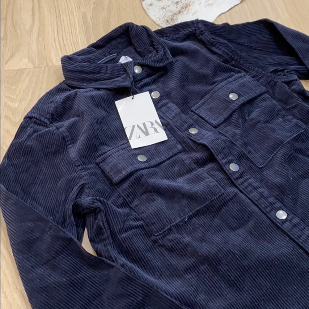 Zara Corduroy Button Up